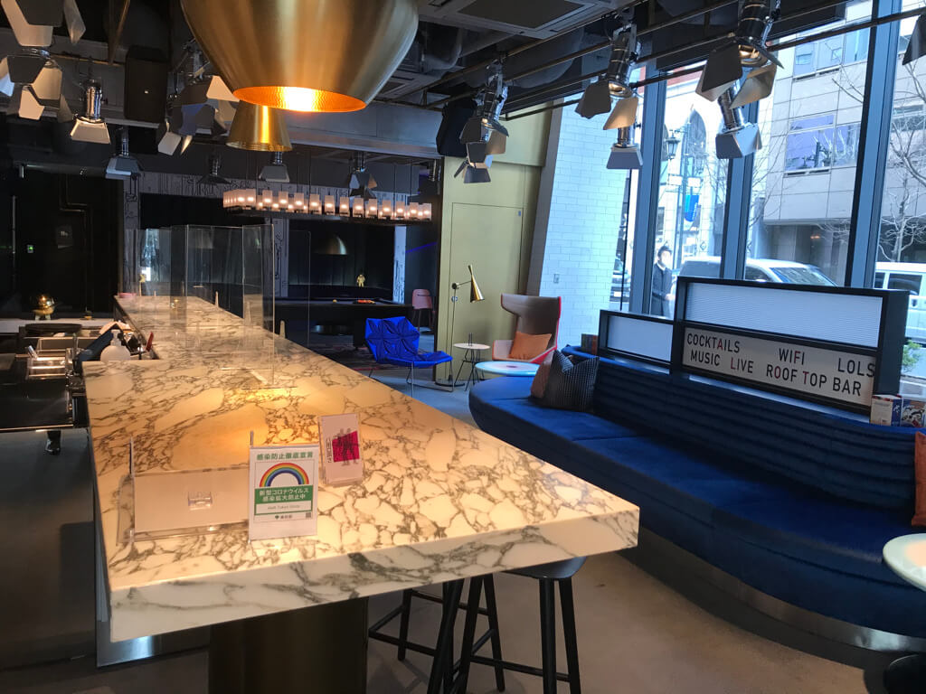 アロフト東京銀座　宿泊記　朝食　プラチナ特典　SPGアメックス　紹介