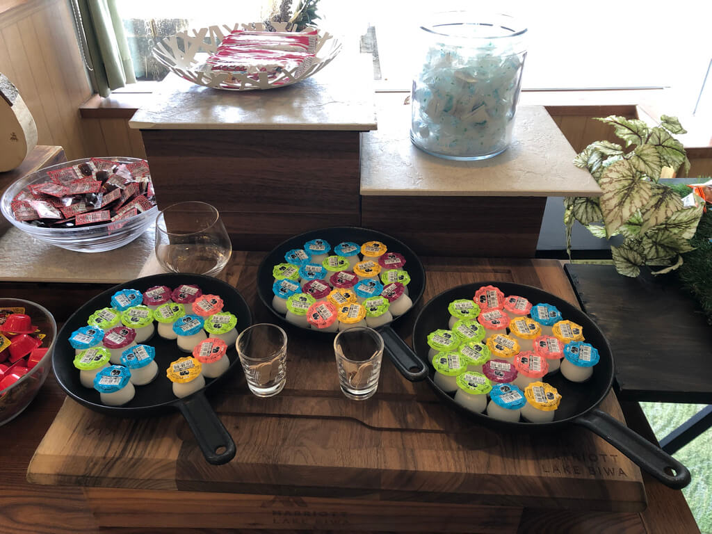 琵琶湖マリオット 宿泊記　ブログ　子連れ　体育館　朝食　　ラウンジ　マリオットボンヴォイアメックス　紹介　プラチナ特典　ゴールド特典　子供添い寝無料