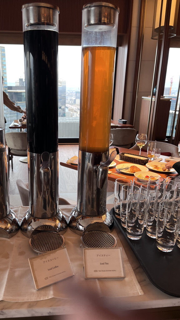 大阪ステーションホテル 子連れ 宿泊記 朝食 スペシャリティサロン　ラウンジ プラチナ特典