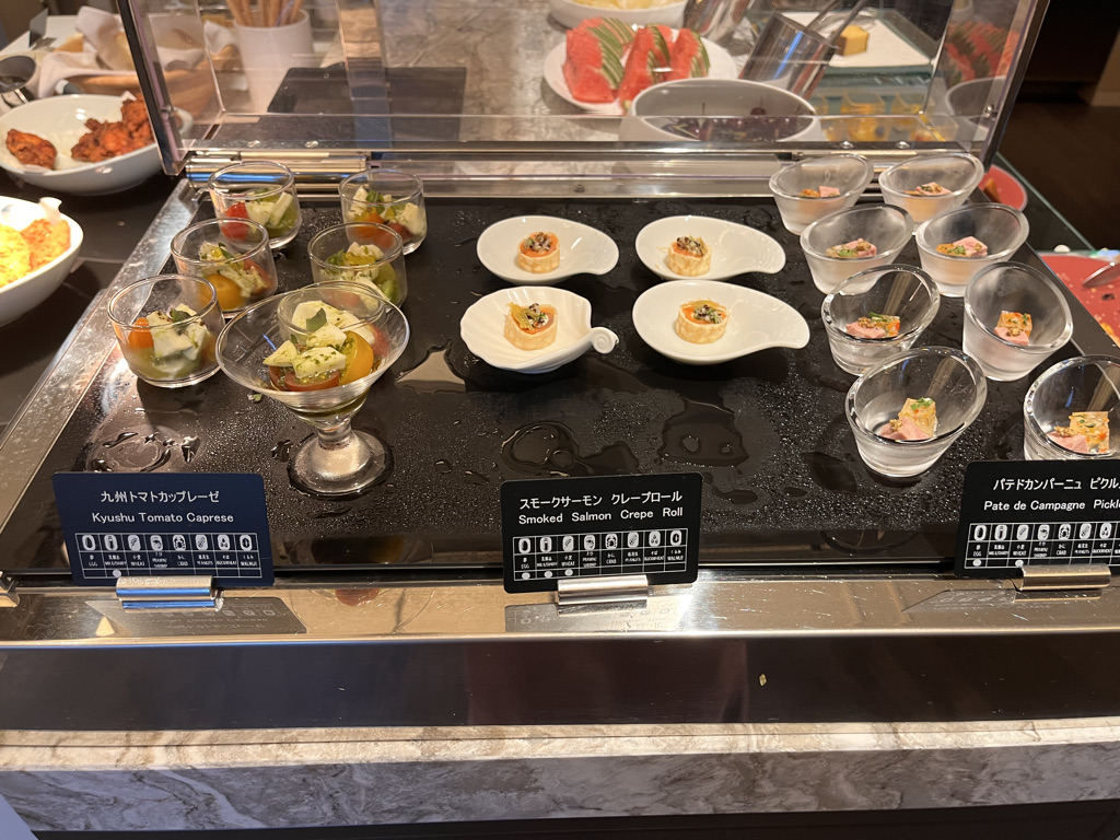 長崎マリオット　ラウンジ　朝食　宿泊記　ブログ　プラチナ特典