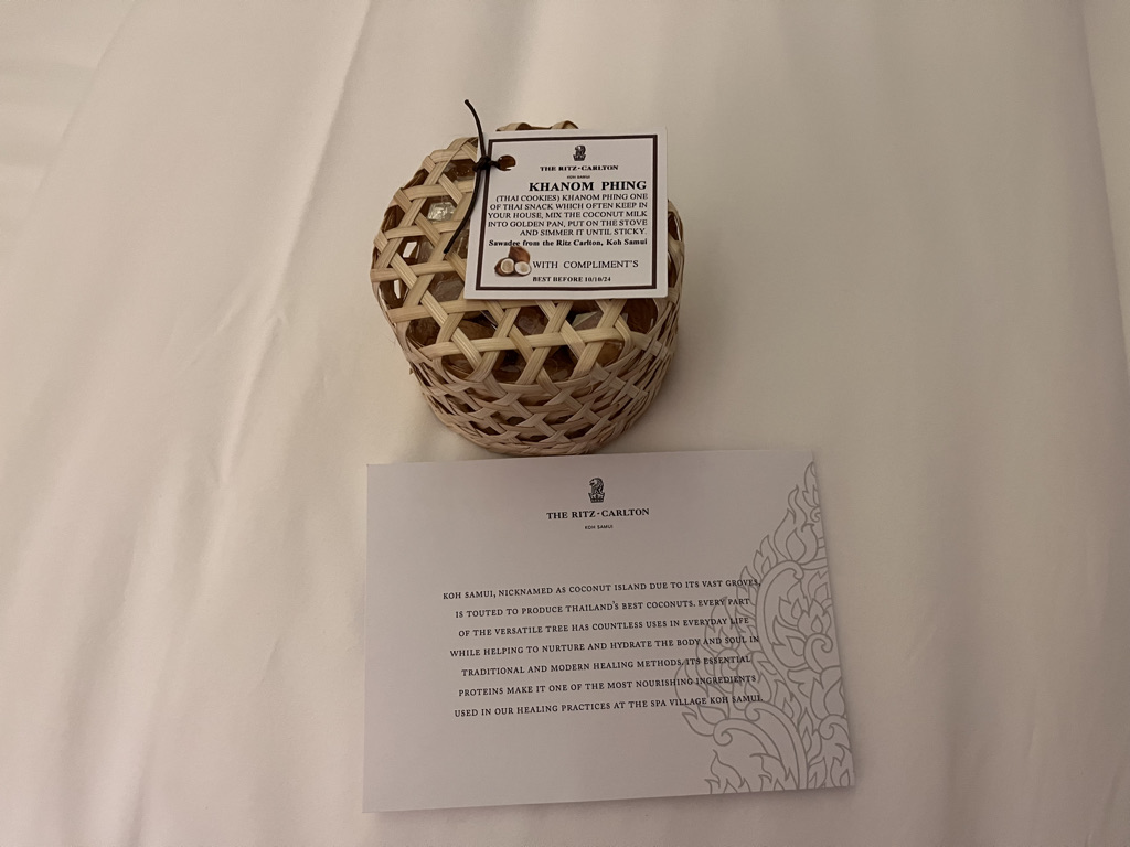 リッツカールトンサムイ　　　宿泊記　ブログ　プラチナ特典　シャトルバス