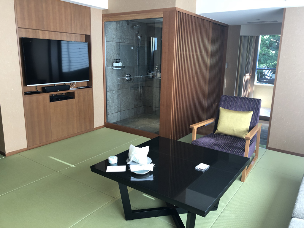 翠嵐ラグジュアリーコレクションホテル京都　口コミ　ブログ　朝食　人力車　シャンパンディライト　プラチナ特典　子連れ