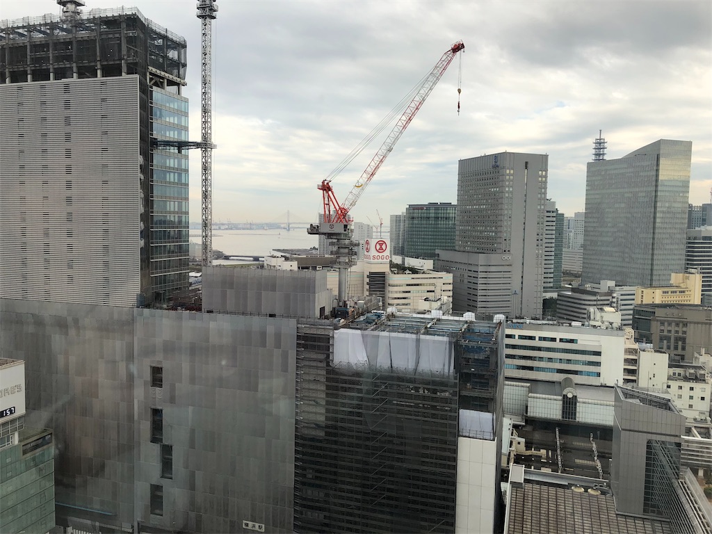 横浜ベイシェラトンホテル＆タワーズ　ラグジュアリーフロアー宿泊記　SPGアメックス　特典