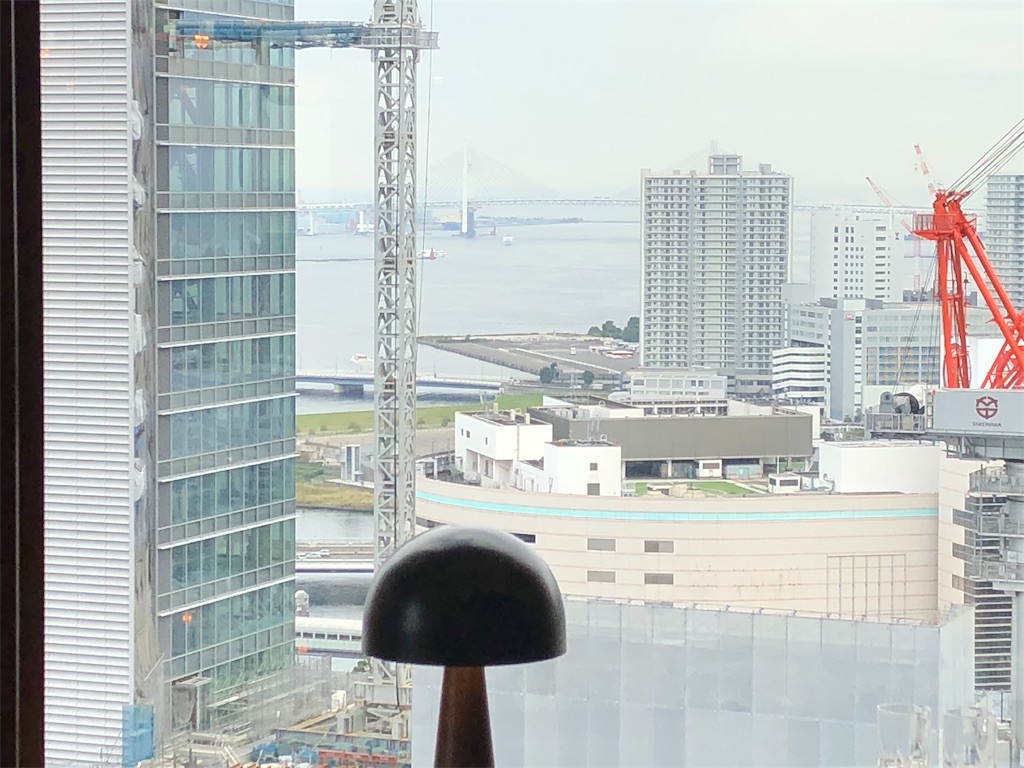 横浜ベイシェラトンホテル＆タワーズ　ラグジュアリーフロアー宿泊記　SPGアメックス　特典