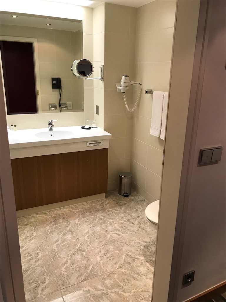 フランクフルト空港　近い　シェラトン・フランクフルトエアポート・ホテル＆コンファレンスセンター　宿泊記　口コミ　　レビュー　SPGアメックスの特典