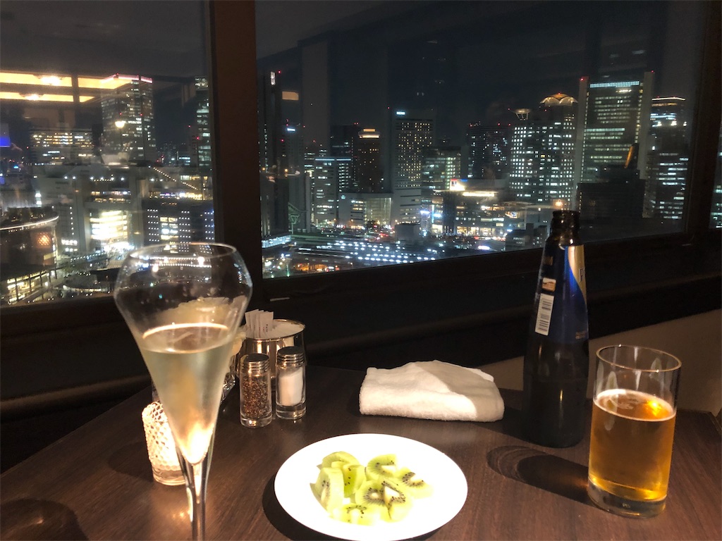 ウェスティンホテル大阪　エグゼクティブルーム　宿泊記　SPGアメックス　特典