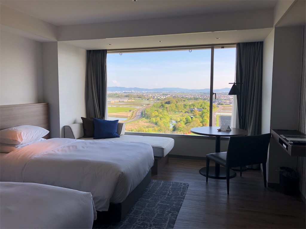 琵琶湖マリオットホテル　スーペリアルーム　宿泊記　SPGアメックス特典　大型連休　格安　方法