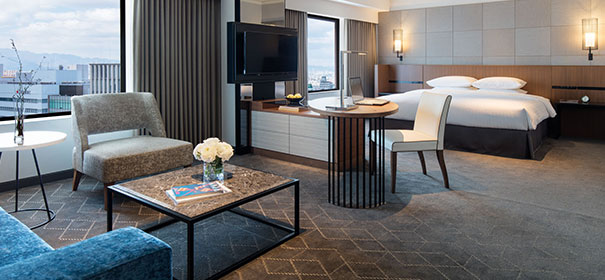 コートヤード・バイ・マリオット新大阪ステーション　ジュニアスイート　宿泊記　SPGアメックス　特典