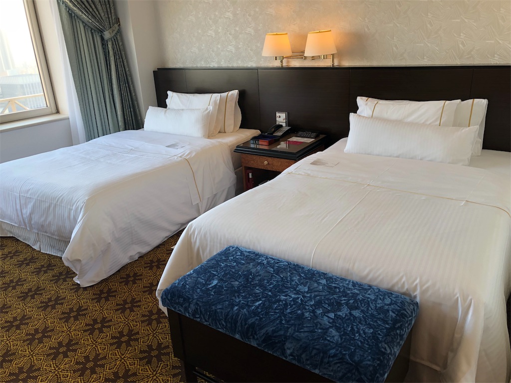 ウェスティンホテル大阪　エグゼクティブルーム　宿泊記　SPGアメックス　特典