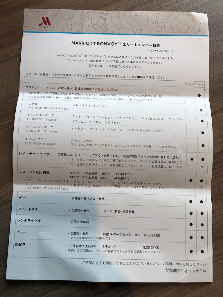 琵琶湖マリオットホテル　宿泊記　和室　洋室　どっち　徹底比較　SPGアメックス　特典