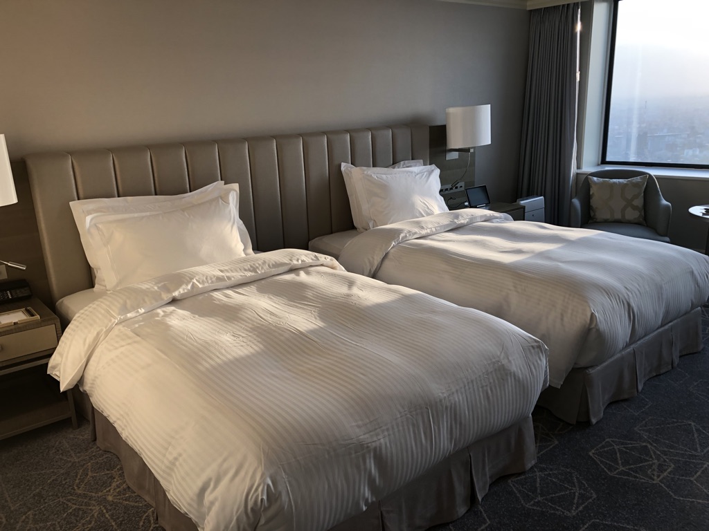 名古屋マリオットアソシアホテル コンシェルジュレベルルーム 宿泊記 リニューアル クラブラウンジ 朝食　口コミ　レビュー　添い寝子供　無料