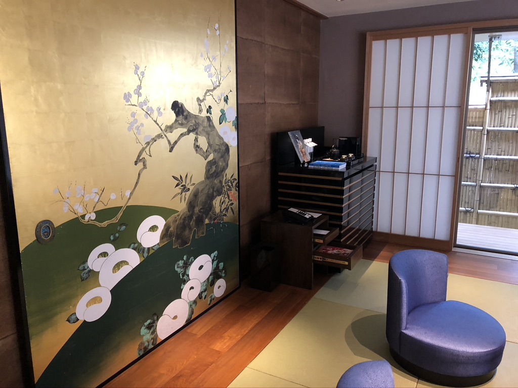 翠嵐ラグジュアリーホテル京都 玉兎 ぎょくと 温泉露天風呂付 ガーデンテラススイート 宿泊 SPGアメックス 特典