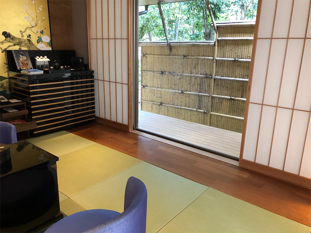 翠嵐ラグジュアリーホテル京都 玉兎 ぎょくと 温泉露天風呂付 ガーデンテラススイート 宿泊 SPGアメックス 特典