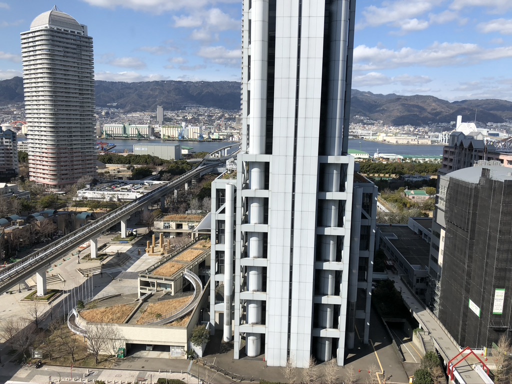 神戸シェラトンホテル＆タワーズ　プリファードフロアデラックスツインルーム　朝食　クラブラウンジ　宿泊記　口コミ　レビュー　SPGアメックス　特典　子供添い寝無料