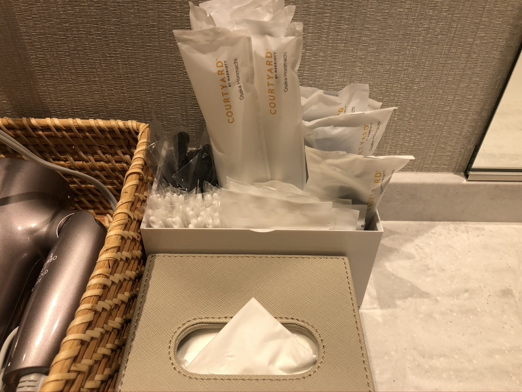 【コートヤード・バイ・マリオット大阪本町】コラボレーションツイン宿泊記☆コートヤード新大阪とコートヤード本町ならどっちがいい?追記:コロナ禍の朝食BOXなど 63 コートヤード・バイ・マリオット大阪本町 コラボレーションツイン 大阪チェンジ 口コミ 宿泊記 コートヤード新大阪 コートヤード本町 どっち