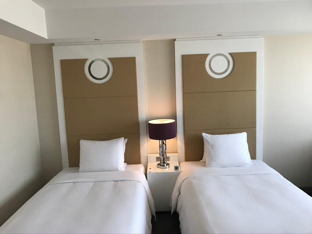 東京マリオットホテル　エグゼクティブフロア　デラックスツイン　新型コロナウイルス　朝食　ラウンジ　spgamex