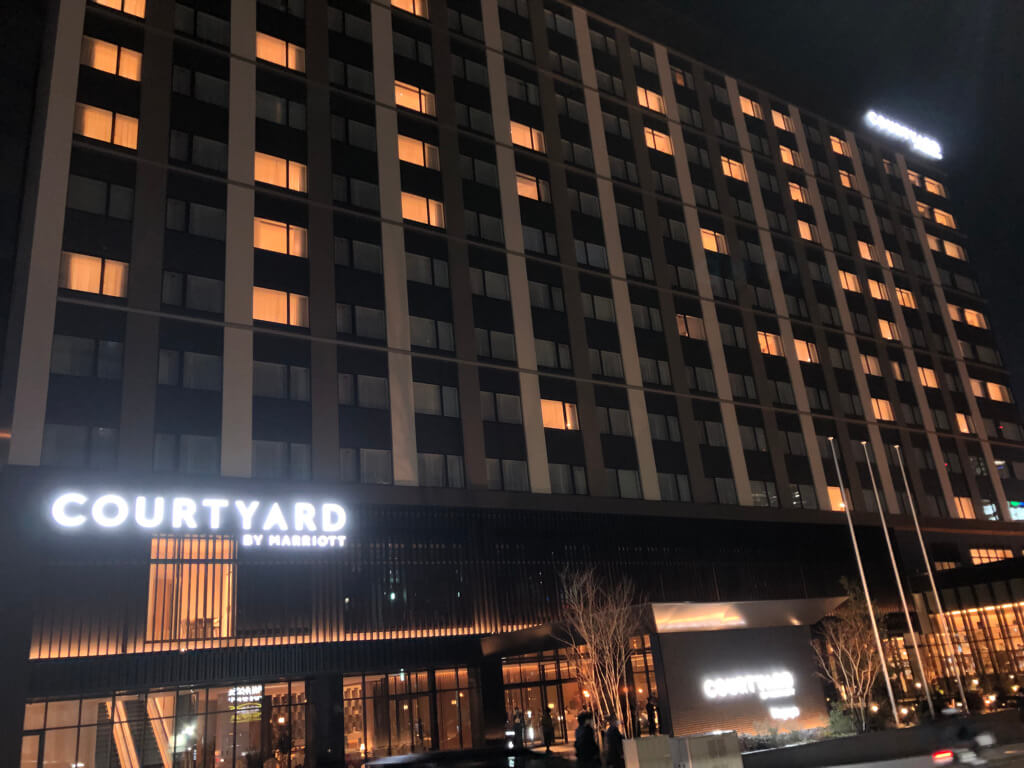 コートヤード・バイ・マリオット名古屋　宿泊記 ブログ　開業日　朝食　コインランドリー　フィットネスジム　ラウンジ　プラチナ特典　マリオットボンヴォイアメックスプレミアム紹介　アクセス