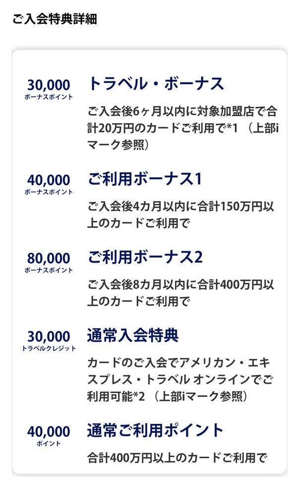 アメックスプラチナ　紹介