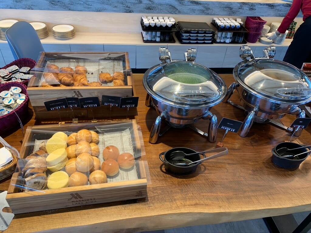 琵琶湖マリオットホテル 温泉ビューバス付 プレミアルームルーム 宿泊記 コロナ 朝食 ラウンジ 地域共通クーポン 施設 感想　spgamex プラチナ特典