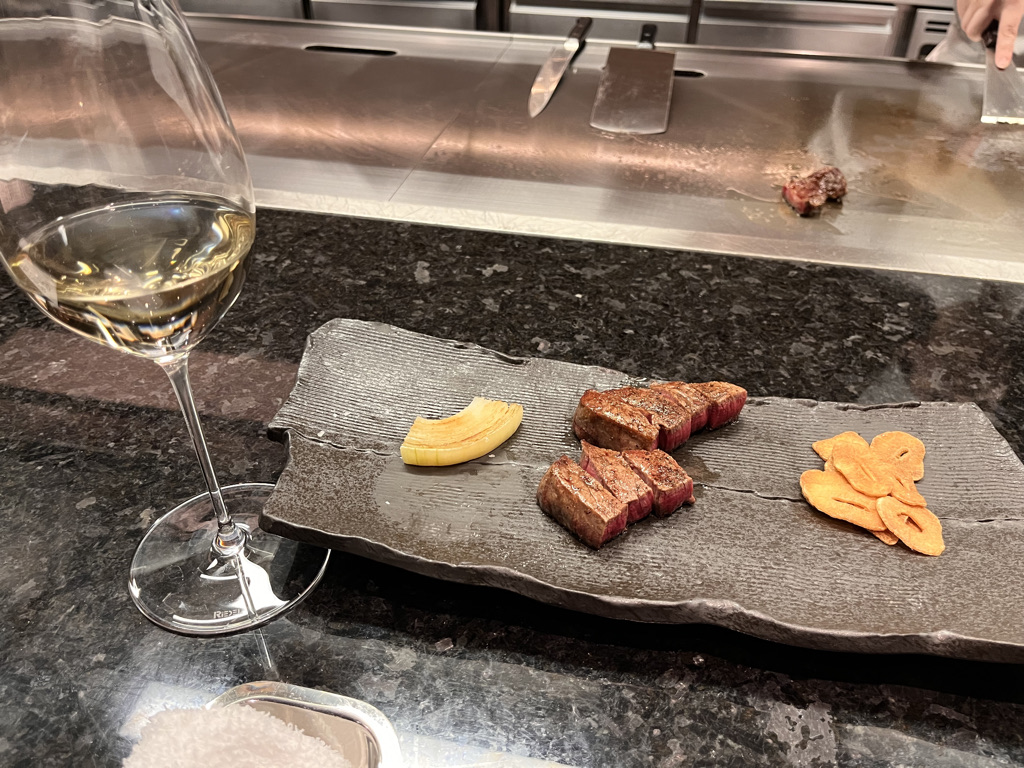 JWマリオット奈良の校倉(あぜくら)で鉄板焼ランチを味わってきました〜!割引やお値段以上に食べれる方法とは 10 マリオット奈良 ランチ 校倉 鉄板焼 レストラン 割引 マリオット特典 誕生日 記念日