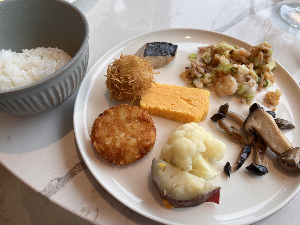 長崎マリオット　ラウンジ　朝食　宿泊記　ブログ　プラチナ特典