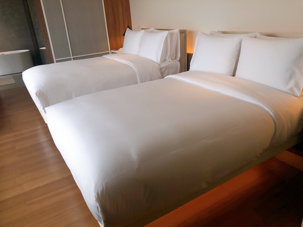 w大阪　ホテル　宿泊記　大浴場　駐車場　プール　読み方　プラチナ特典　マリオットボンヴォイアメックス紹介