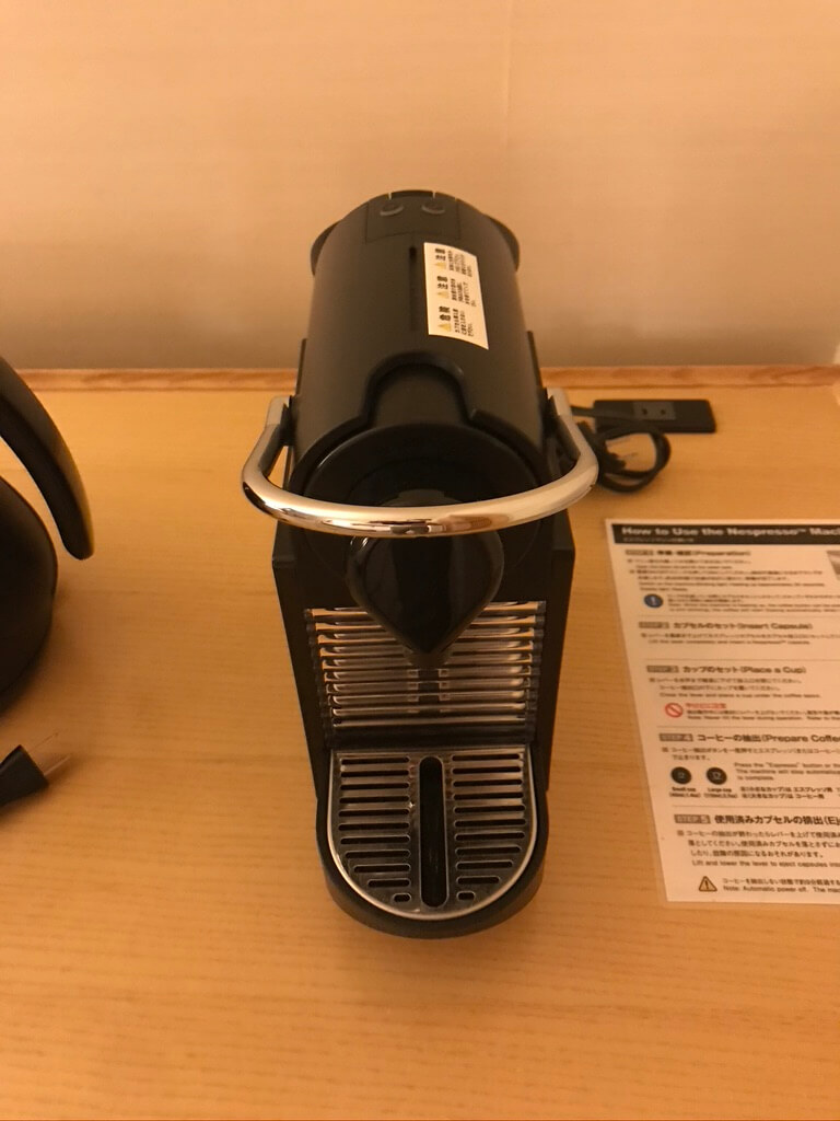 ザ・プリンス京都宝ヶ池宿泊記☆最安値料金でクラブフロアの朝食やラウンジを利用できました! 15 ザ・プリンス 京都宝ヶ池 宿泊記 クラブフロア クラブキング 冷蔵庫