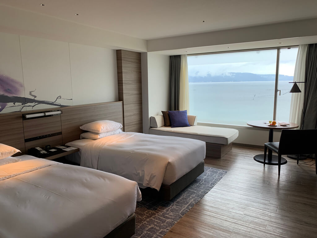 琵琶湖マリオット　宿泊記　ブログ　ゴールド特典　プラチナ特典　朝食　ラウンジ　SPGアメックス　紹介