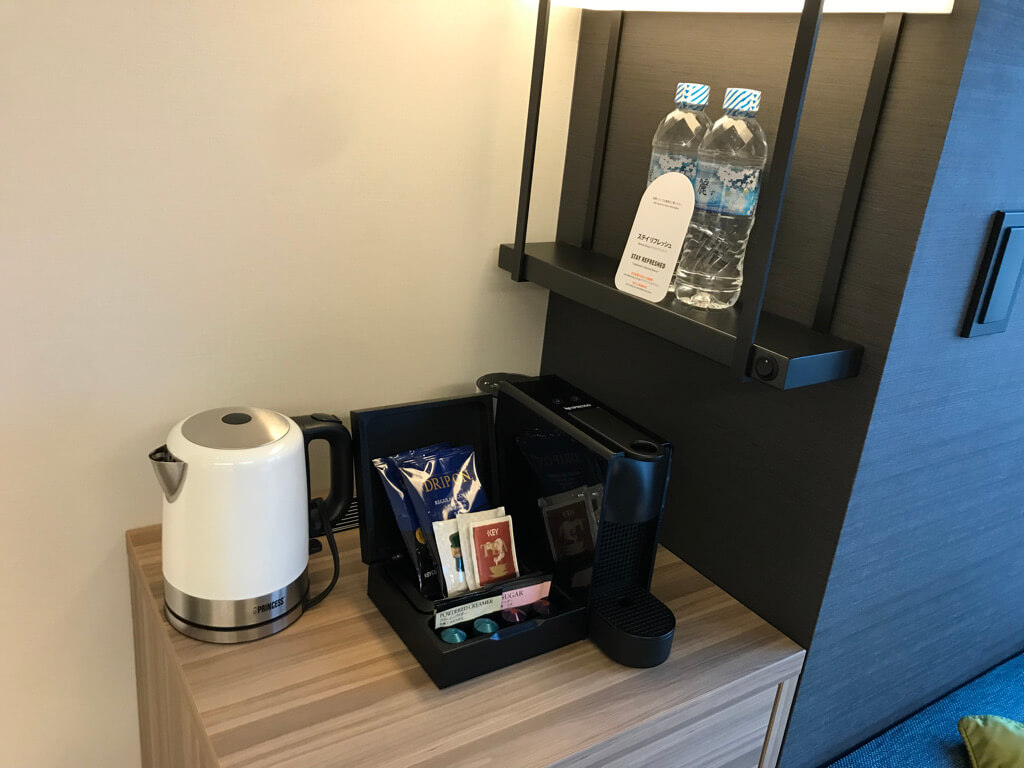 コートヤード・バイ・マリオット大阪本町　宿泊記　朝食　ハッピーアワー　カクテルタイム　アップグレード　プラチナ特典　エコサービス　SPGアメックス　紹介