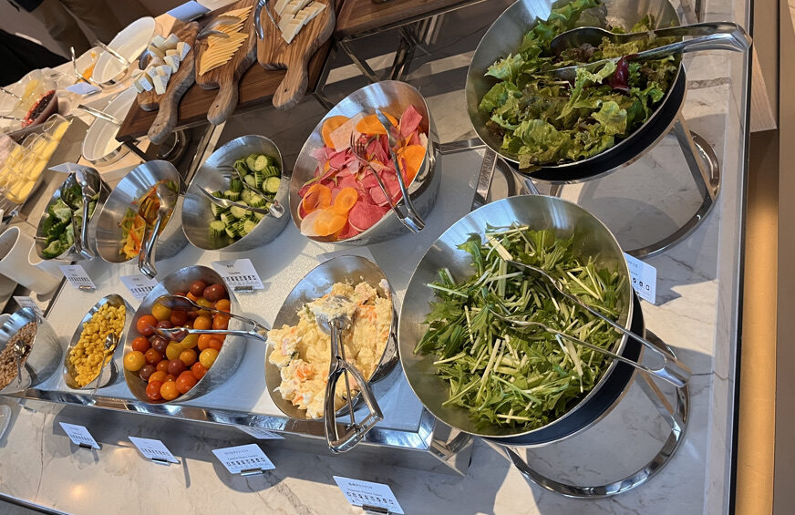 長崎マリオット　ラウンジ　朝食　宿泊記　ブログ　プラチナ特典