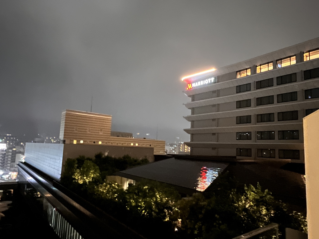 長崎マリオット　ラウンジ　朝食　宿泊記　ブログ　プラチナ特典