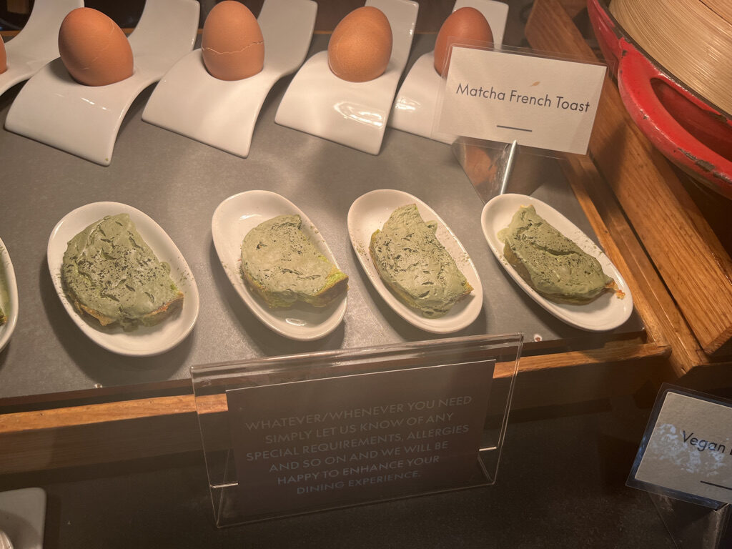 wコーサムイ　朝食　プラチナ特典