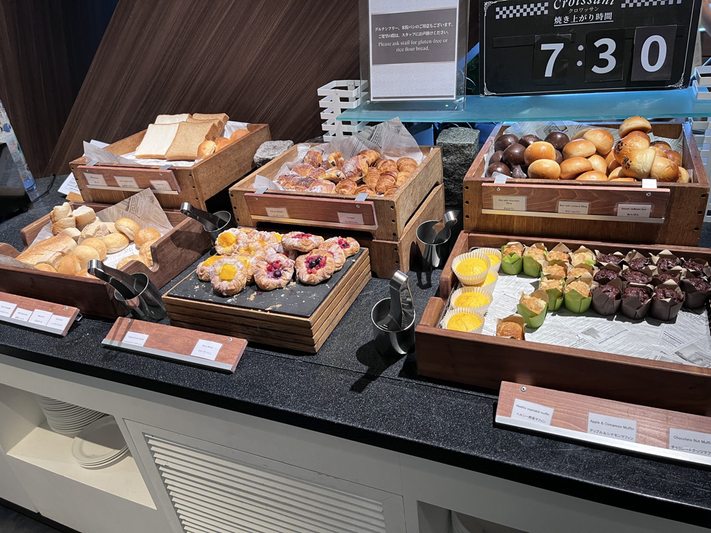 シェラトン沖縄サンマリーナリゾート　朝食　ビュッフェ　レストラン　クラブラウンジ　ブログ