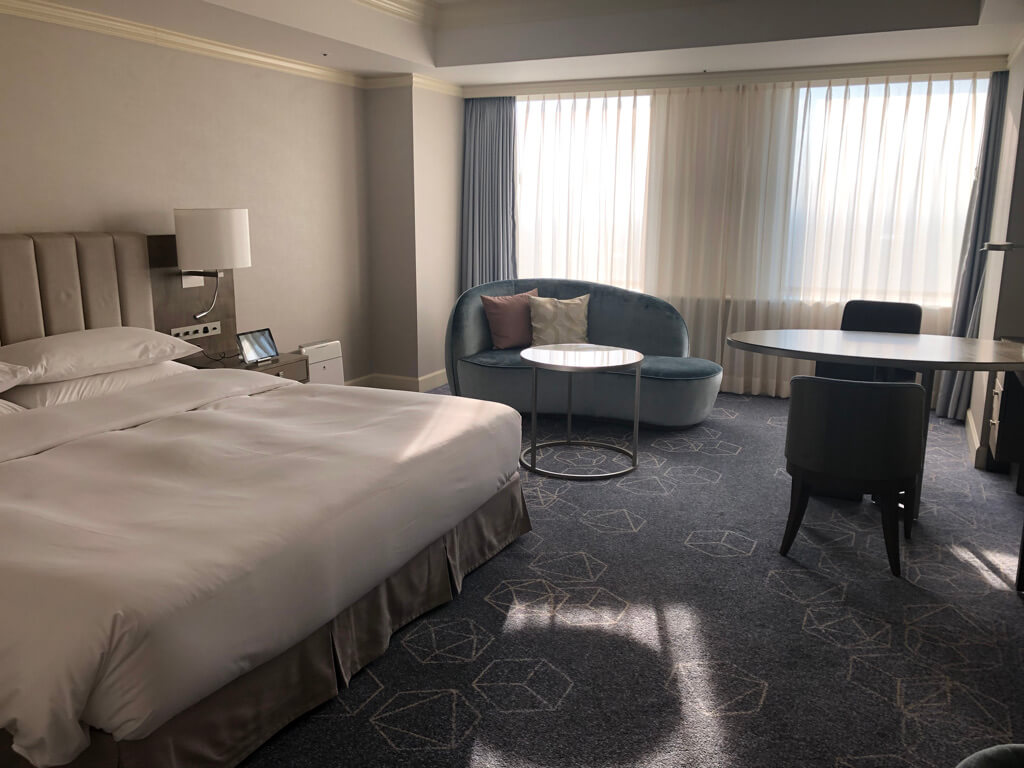 名古屋マリオットアソシアホテル　デラックスダブル　スタンダードダブル　子連れ　宿泊記　朝食　エリートラウンジ　　フィットネスジム　プール　SPGアメックス　紹介　プラチナ特典　ゴールド特典