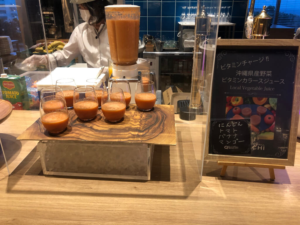 【オキナワマリオット リゾート&スパ】朝食ブッフェはステーキ、マリオットバーガー、ブルーシールアイスが食べられる〜!! 16 オキナワマリオット リゾート&スパ 沖縄マリオット 朝食 価格 プラチナ特典 SPGアメックス紹介