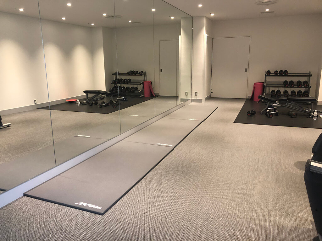 琵琶湖マリオットホテル　宿泊記　温泉付きプレミアム　SPGアメックス特典　格安宿泊　SPGアメックス紹介　子連れ旅　プラチナ特典　　館内施設　　フィットネスセンター　ジム