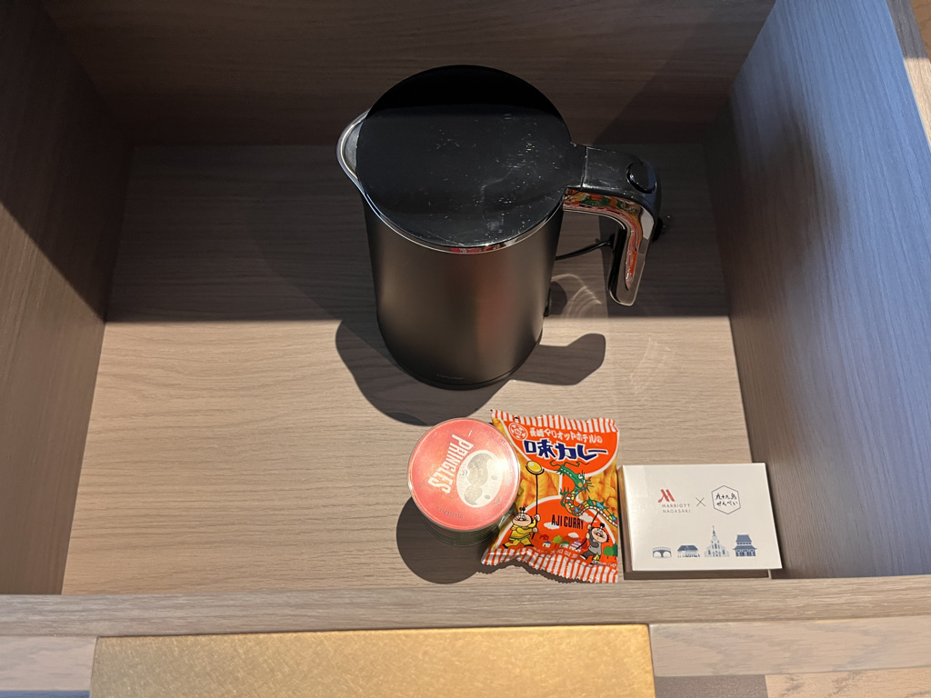 長崎マリオット　ラウンジ　朝食　宿泊記　ブログ　プラチナ特典