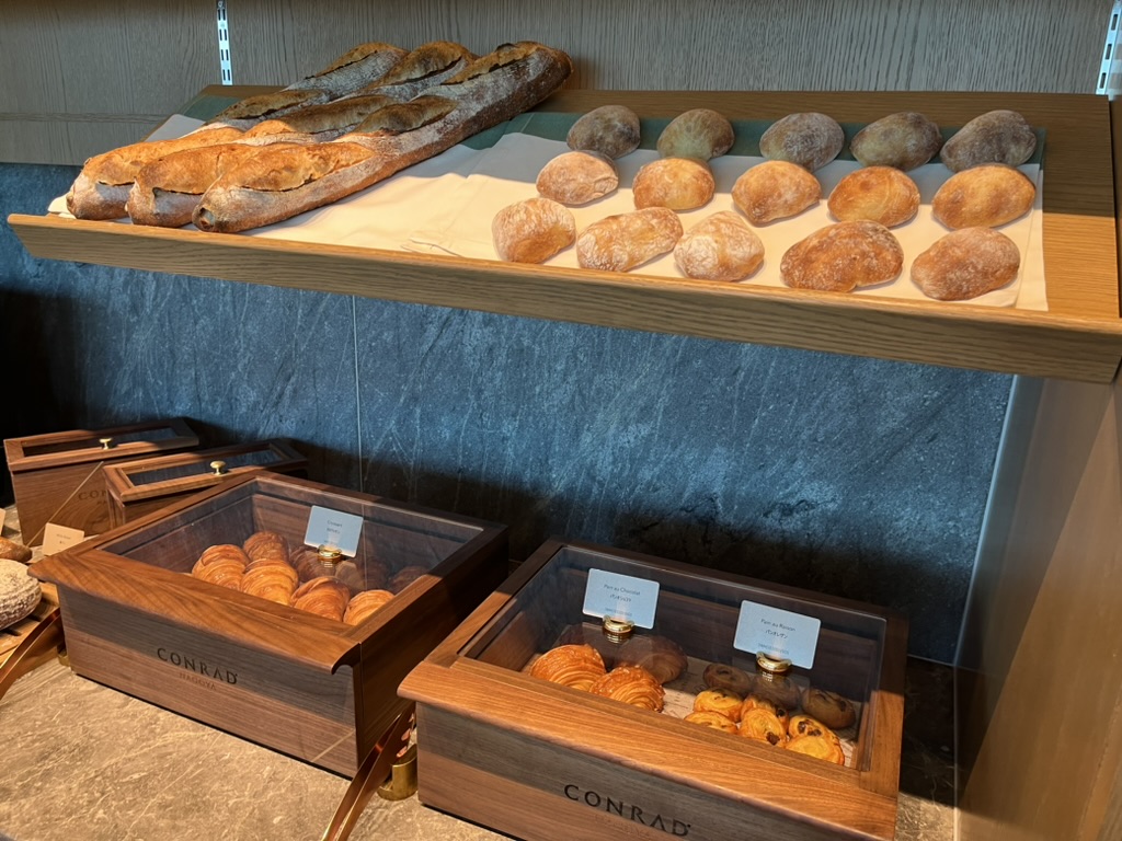 コンラッド名古屋　朝食　アフタヌーンティー