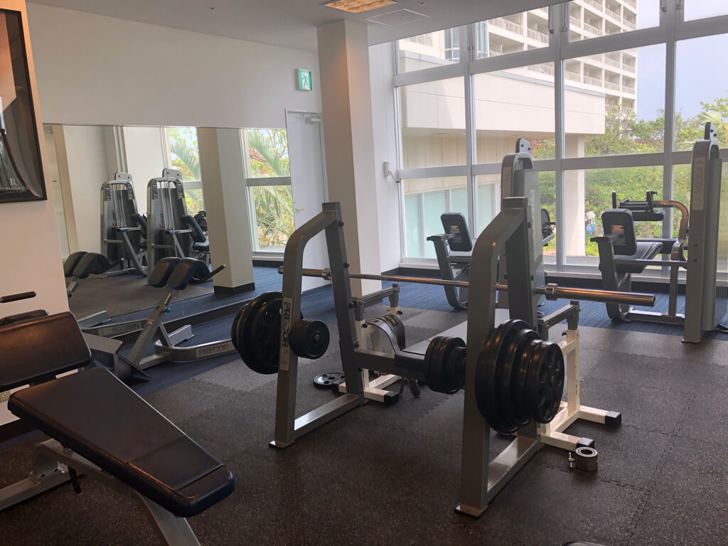 ルネッサンスリゾートオキナワ　子連れ　宿泊記　クラブサビー　施設　フィットネスジム