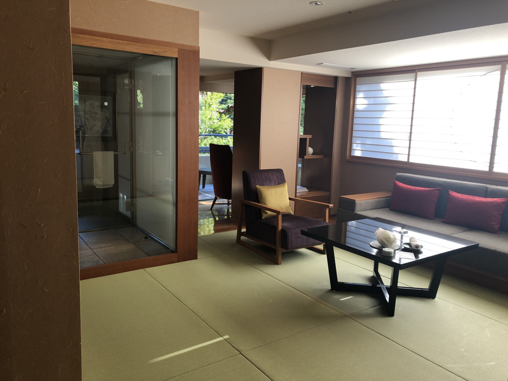 翠嵐ラグジュアリーコレクションホテル京都　口コミ　ブログ　朝食　人力車　シャンパンディライト　プラチナ特典　子連れ