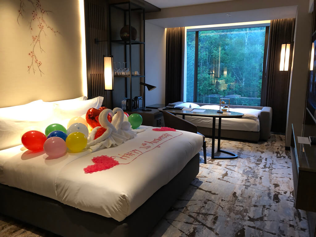 ニセコ東山ビレッジリッツカールトンリザーブ　子連れ　ブログ　宿泊記　プラチナ特典　朝食　アクティビティ　温泉　プール　マリオットボンヴォイアメックスプレミアム　紹介