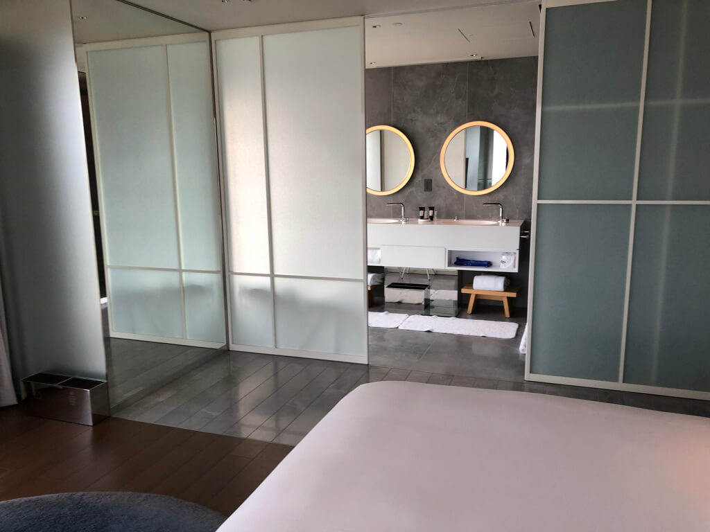 W大阪　子連れ　宿泊記　　ブログ　朝食　マーベラススイート　プール　ジム　バー　添い寝無料　マリオットボンヴォイアメックス　紹介