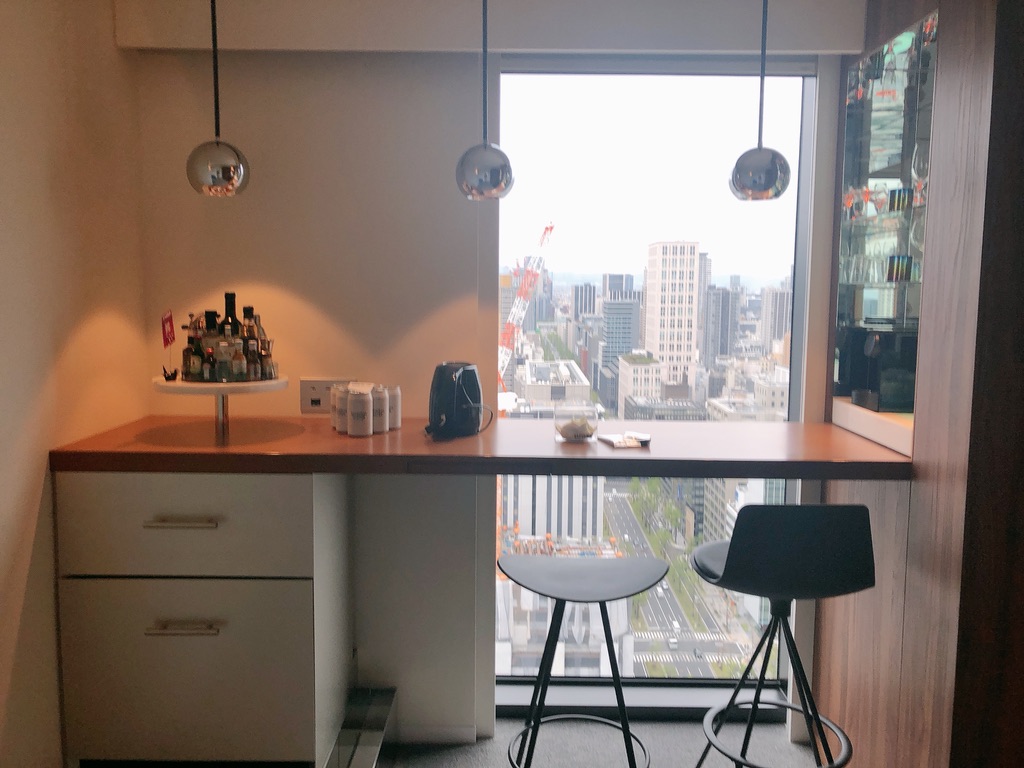 w大阪　ホテル　宿泊記　大浴場　駐車場　プール　読み方　プラチナ特典　マリオットボンヴォイアメックス紹介