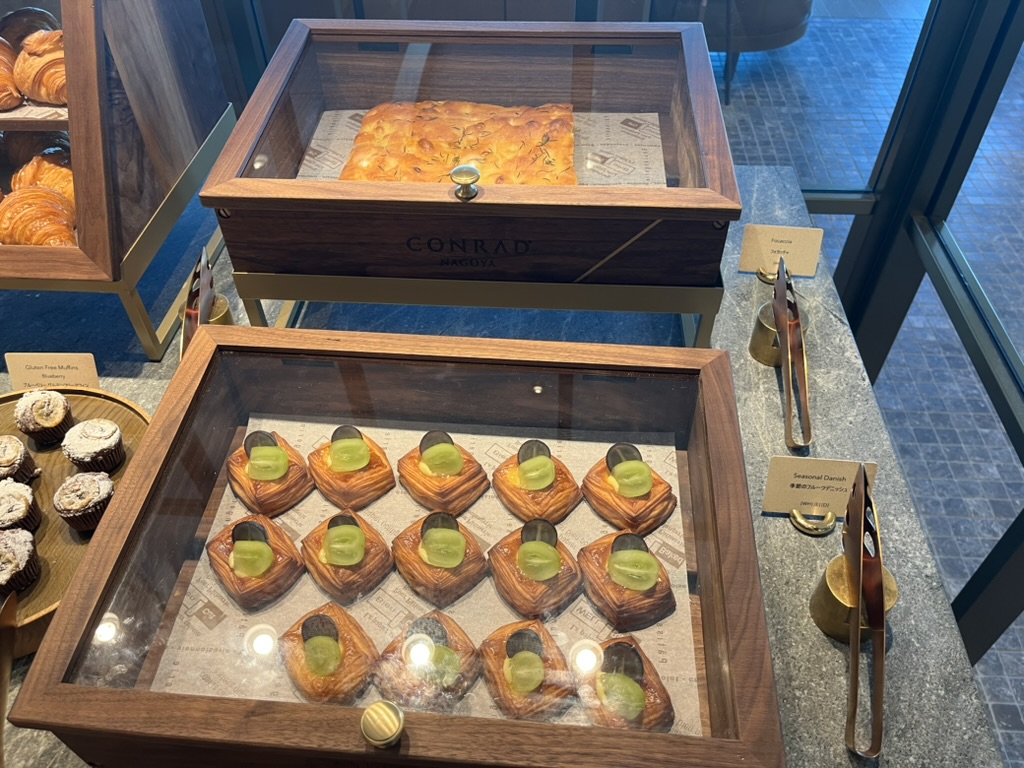 コンラッド名古屋　朝食　アフタヌーンティー