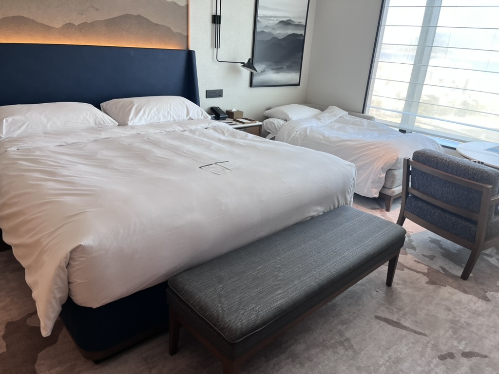 シェラトン鹿児島　宿泊記　部屋　温泉　ジム　無料シャトルバス