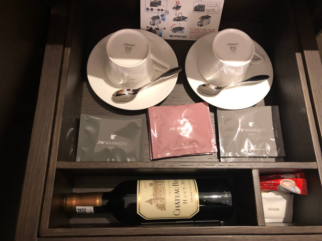 JWマリオット奈良　宿泊記　ラウンジ　アクセス　スイート　朝食　ゴールド　プラチナ特典　無料宿泊　子連れ　マリオットボンヴォイアメックス紹介　ブログ