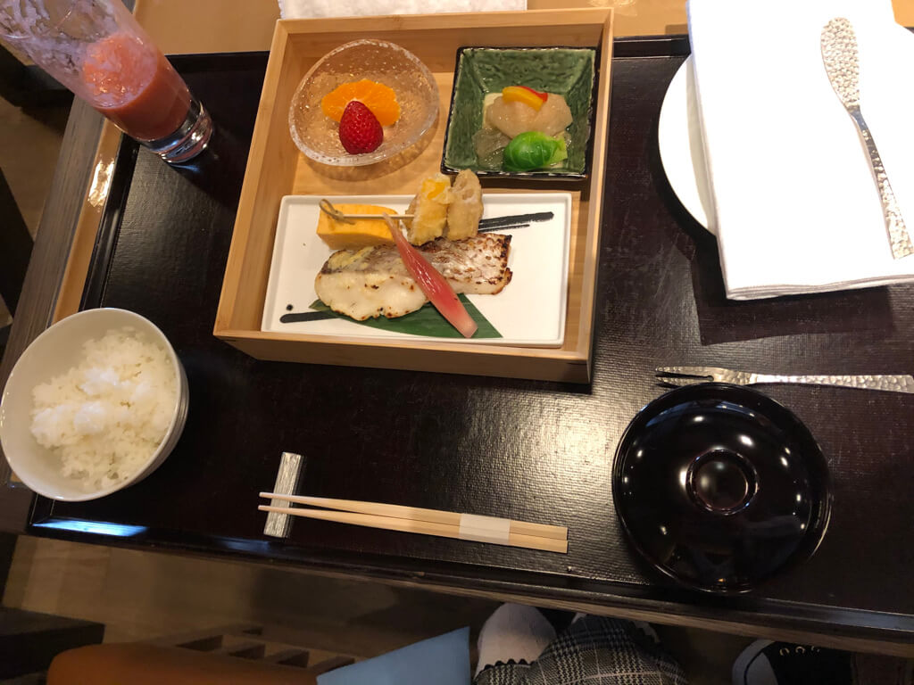 ホテルザ三井京都　朝食　spgamex紹介