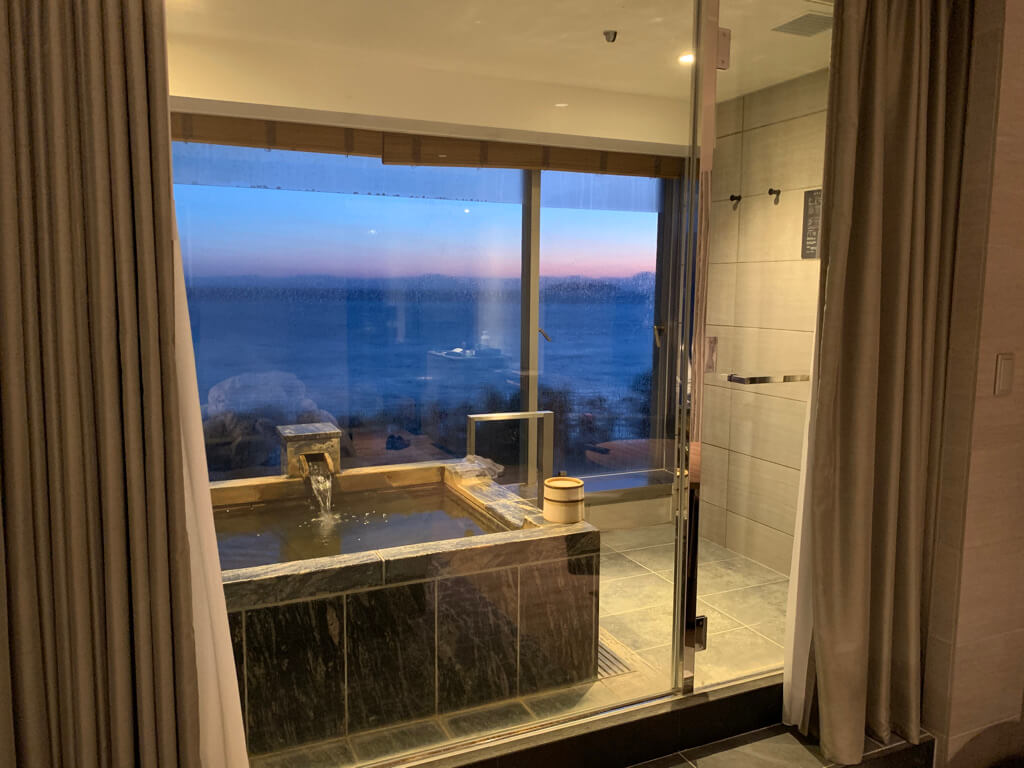 琵琶湖マリオット　温泉ビューバス付 プレミアルームツイン　宿泊記　SPGアメックス紹介
