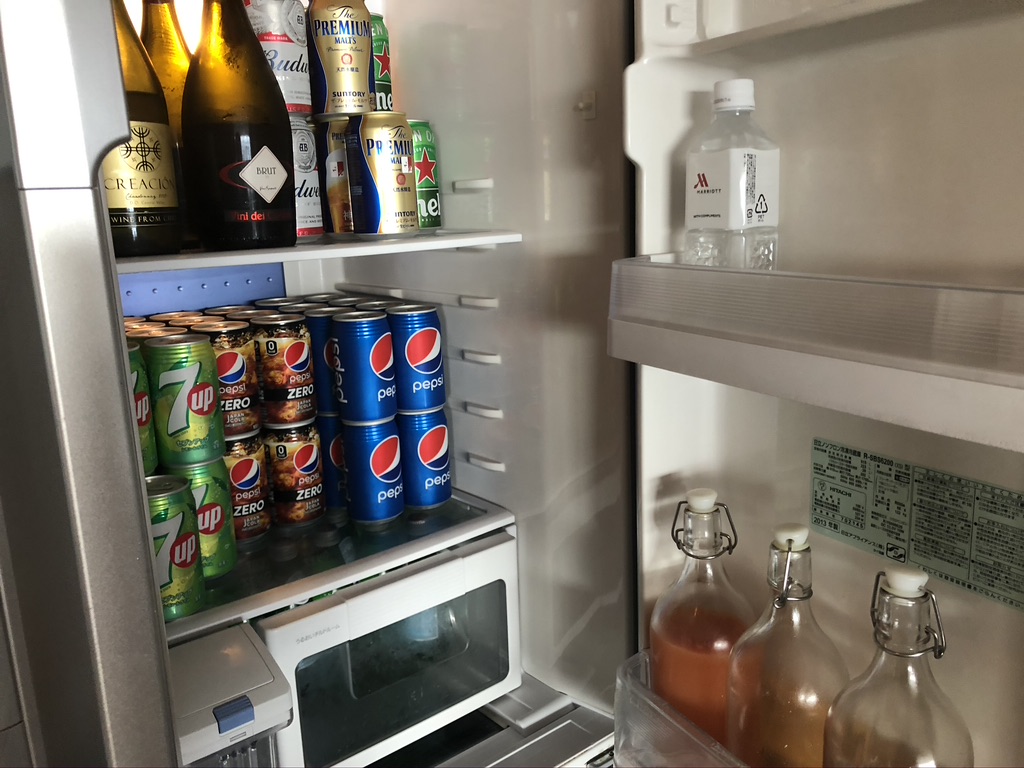 東京マリオットホテル　宿泊記　エグゼクティブラウンジ　クラブラウンジ　イブニングカクテル