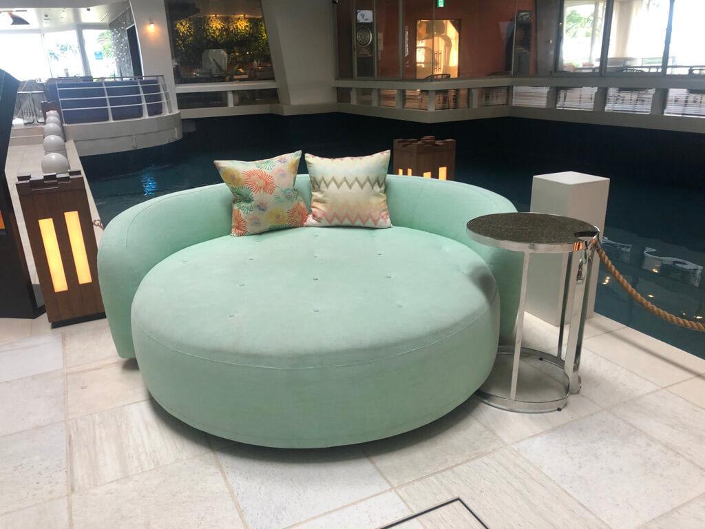 シェラトン沖縄サンマリーナリゾート　サウスタワー　宿泊記　プレミアムオーシャンツイン　フィットネスジム　大浴場　プール　サウナ　コンビニ　アメニティ